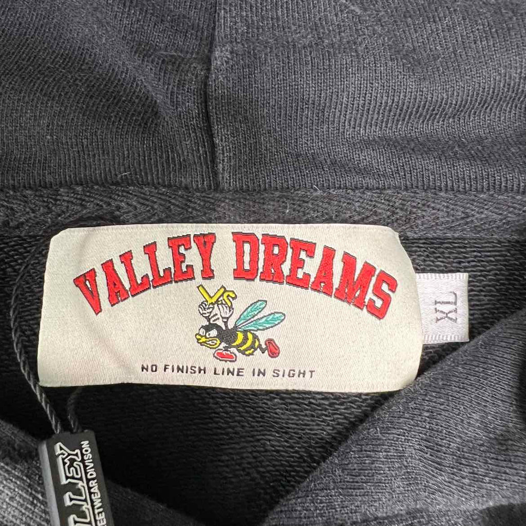 Vale Hoodie "ANTHEM" Black New Size XL