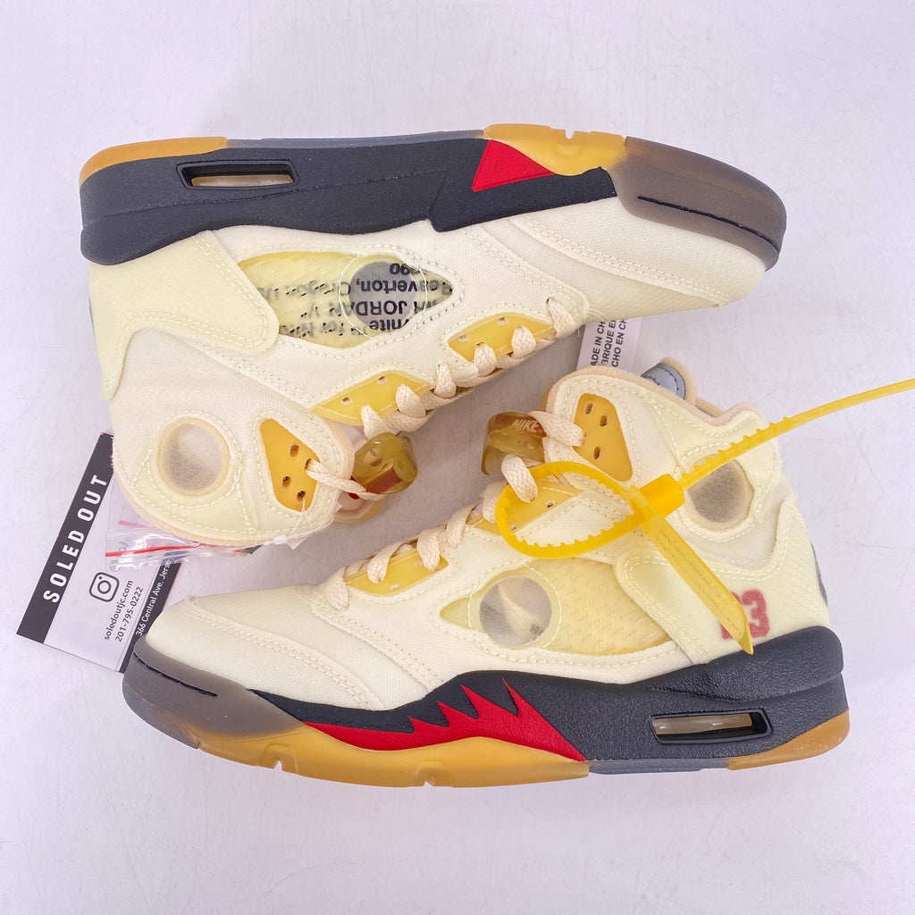 Air Jordan 5 Retro "Ow Sail" 2020 New Size 5.5