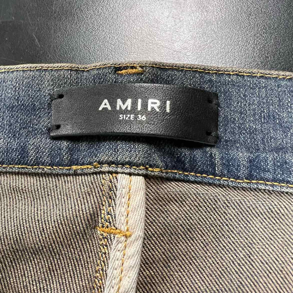 Amiri Denim Blue Used Size 36