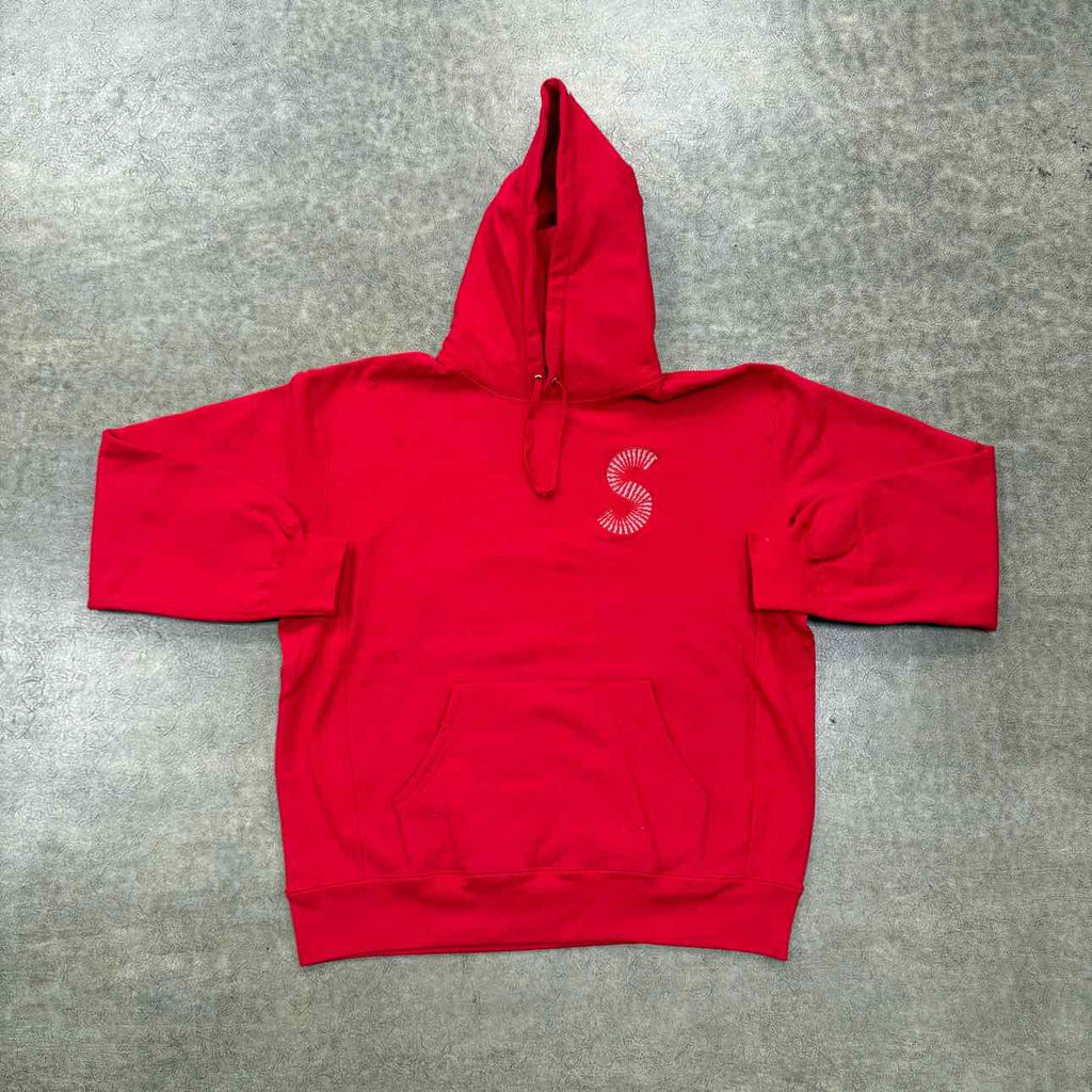 Supreme Hoodie "S LOGO" Red New Size XL