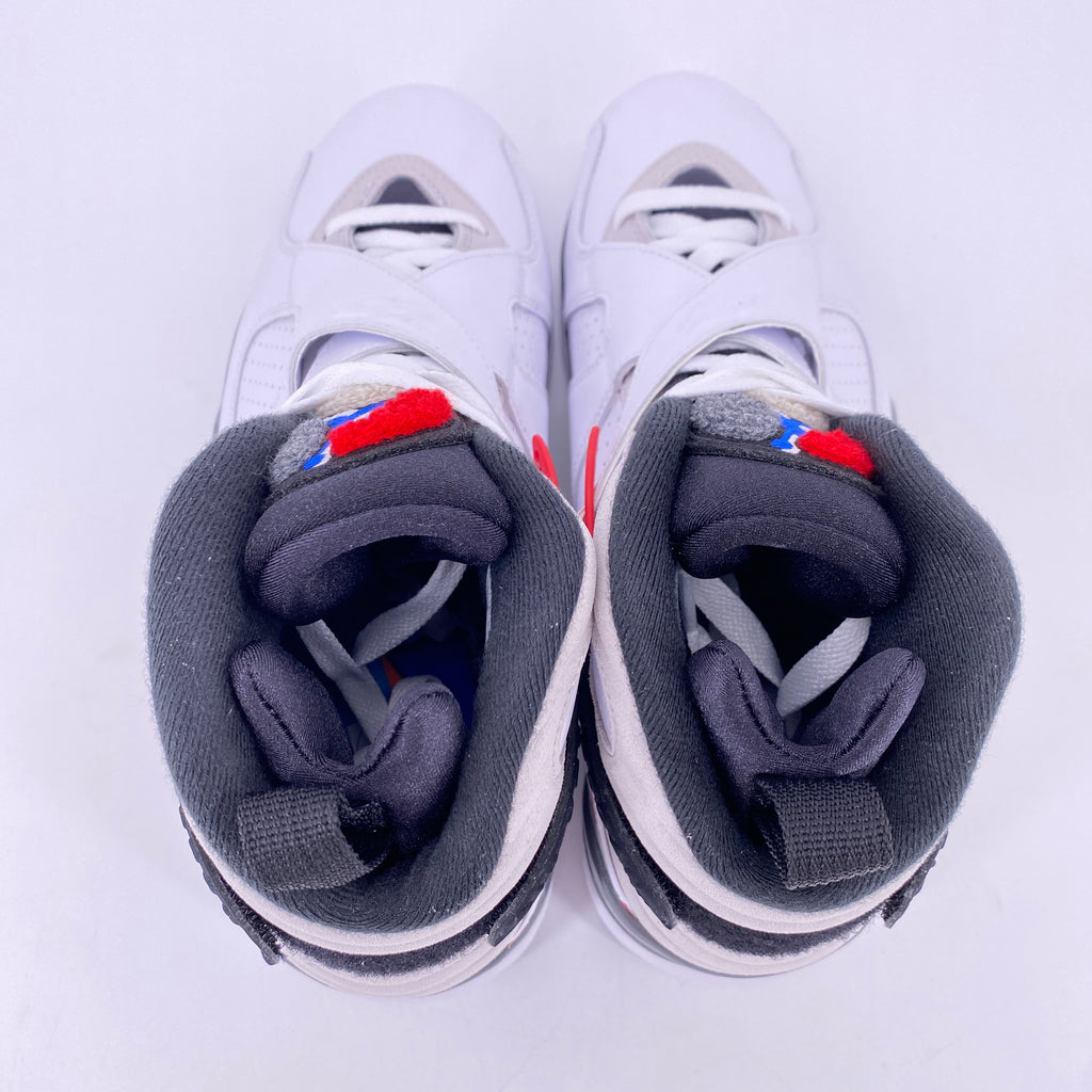 Air Jordan 8 Retro "White True Red" 2025 New Size 9
