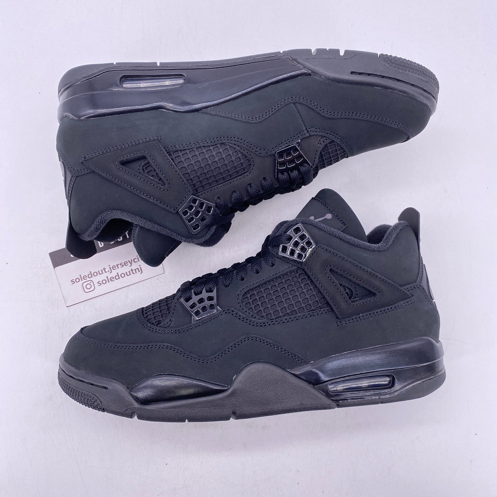 Air Jordan 4 Retro "Black Cat" 2025 New Size 10.5