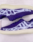 Nike Air Force 1 Low "Purple Skeleton" 2021 New Size 9.5