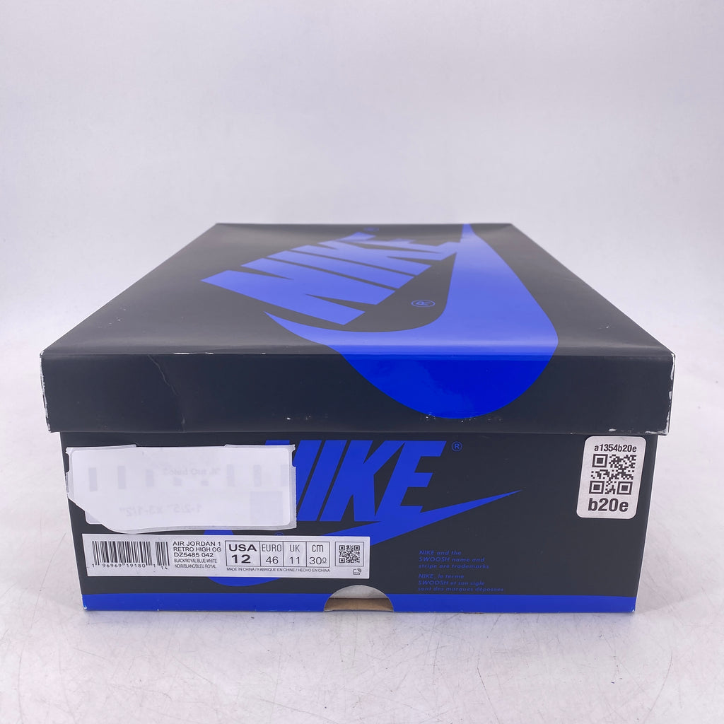 Air Jordan 1 Retro High OG "Royal Reimagined" 2023 New Size 12