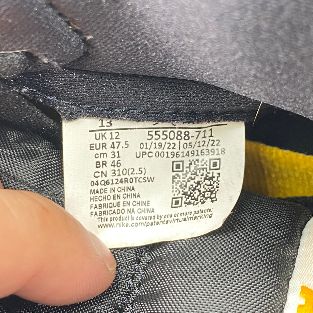 Air Jordan 1 Retro High OG "Taxi" 2022 Used Size 13