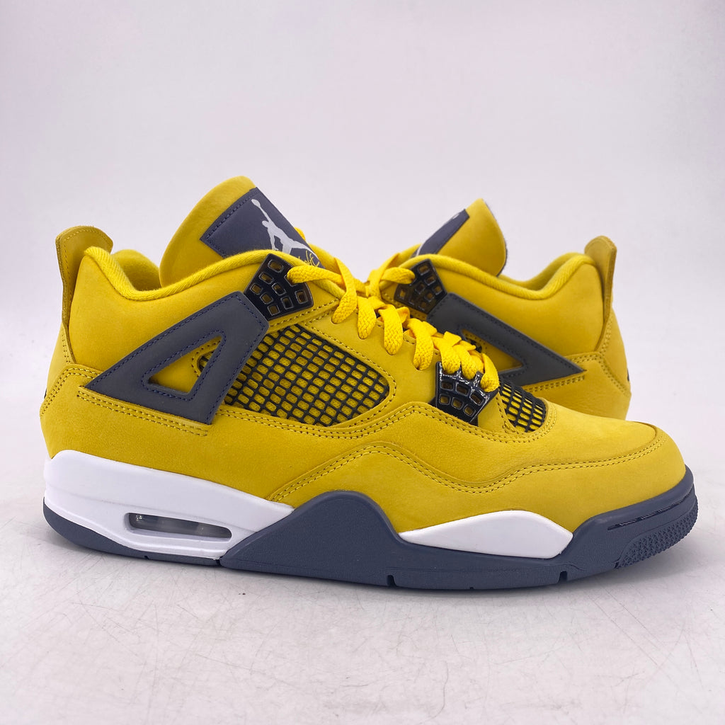 Air Jordan 4 Retro "Lightning" 2021 New Size 10.5