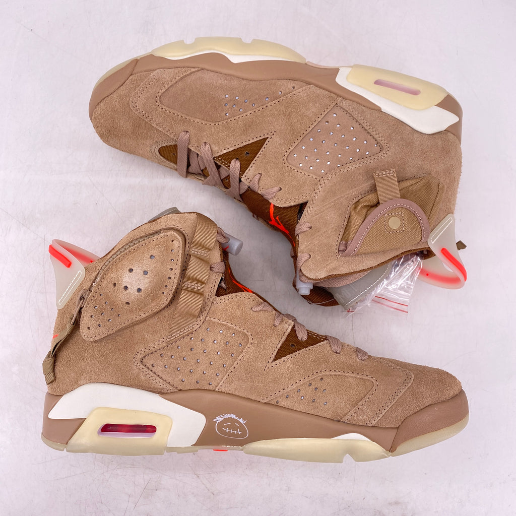 Air Jordan 6 Retro "British Khaki" 2021 New Size 10.5