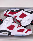 Air Jordan 6 Retro "Carmine" 2021 New Size 7.5