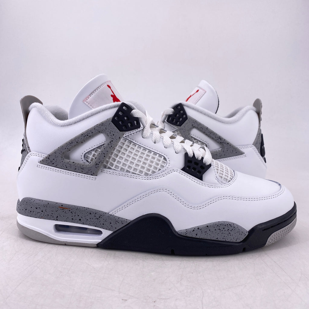 Air Jordan 4 Retro "White Cement" 2025 New Size 10.5
