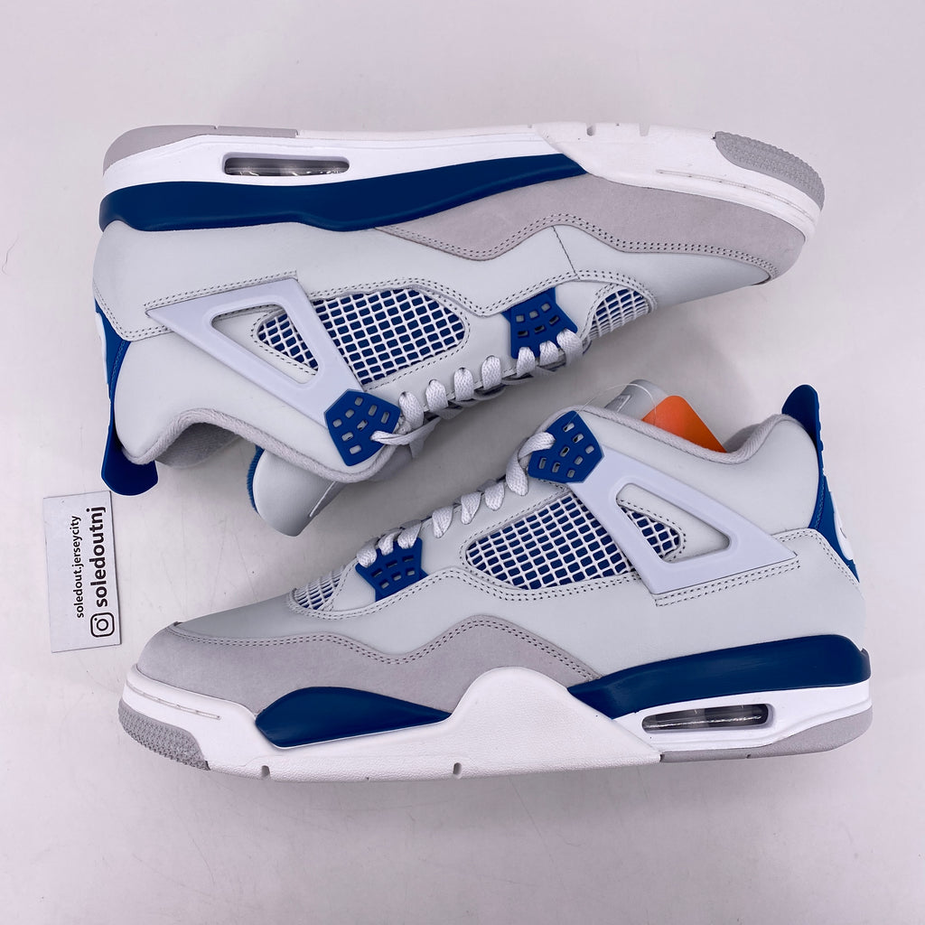 Air Jordan 4 Retro "Military Blue" 2024 New Size 12