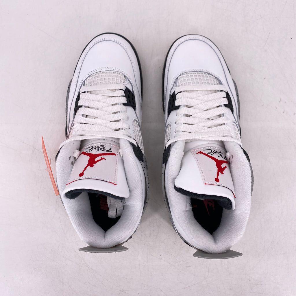 Air Jordan 4 Retro "White Cement" 2025 New Size 7