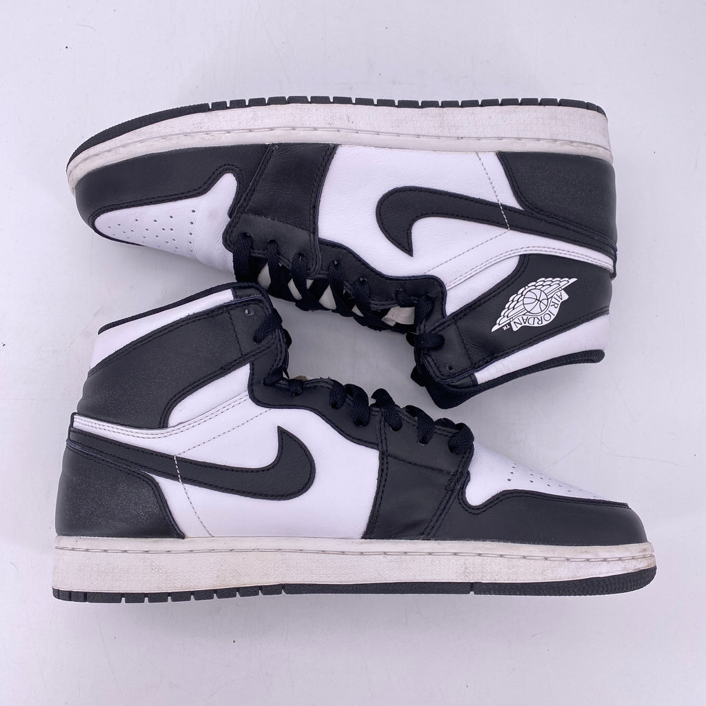 Air Jordan 1 Retro "Black White" 2014 Used Size 10.5