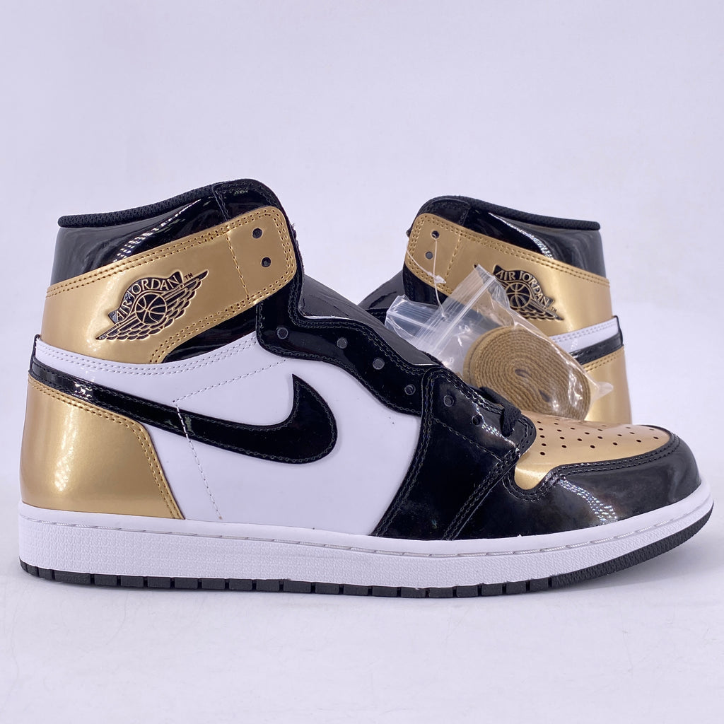 Air Jordan 1 Retro High OG "Gold Toe" 2018 New Size 11.5
