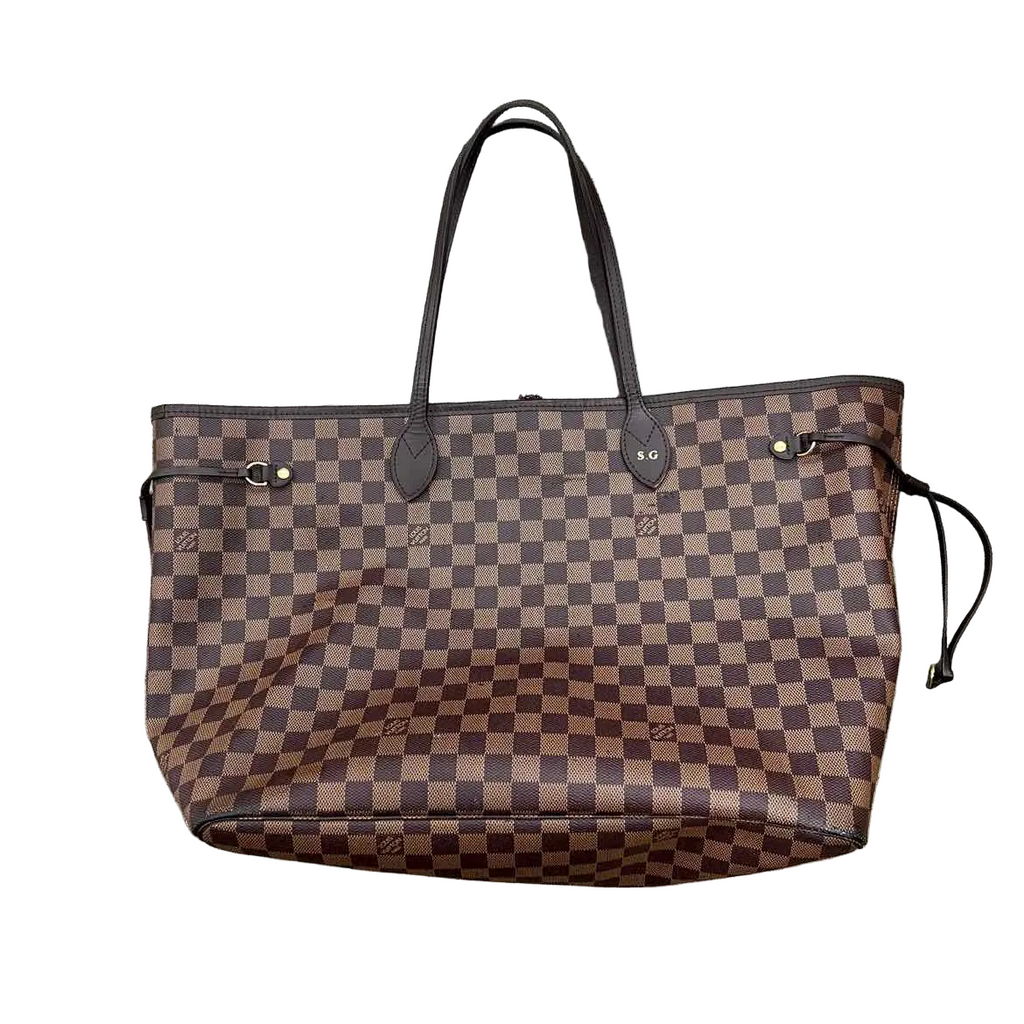 Louis Vuitton Neverfull GM "DAMIER" Used Brown Size GM Bags