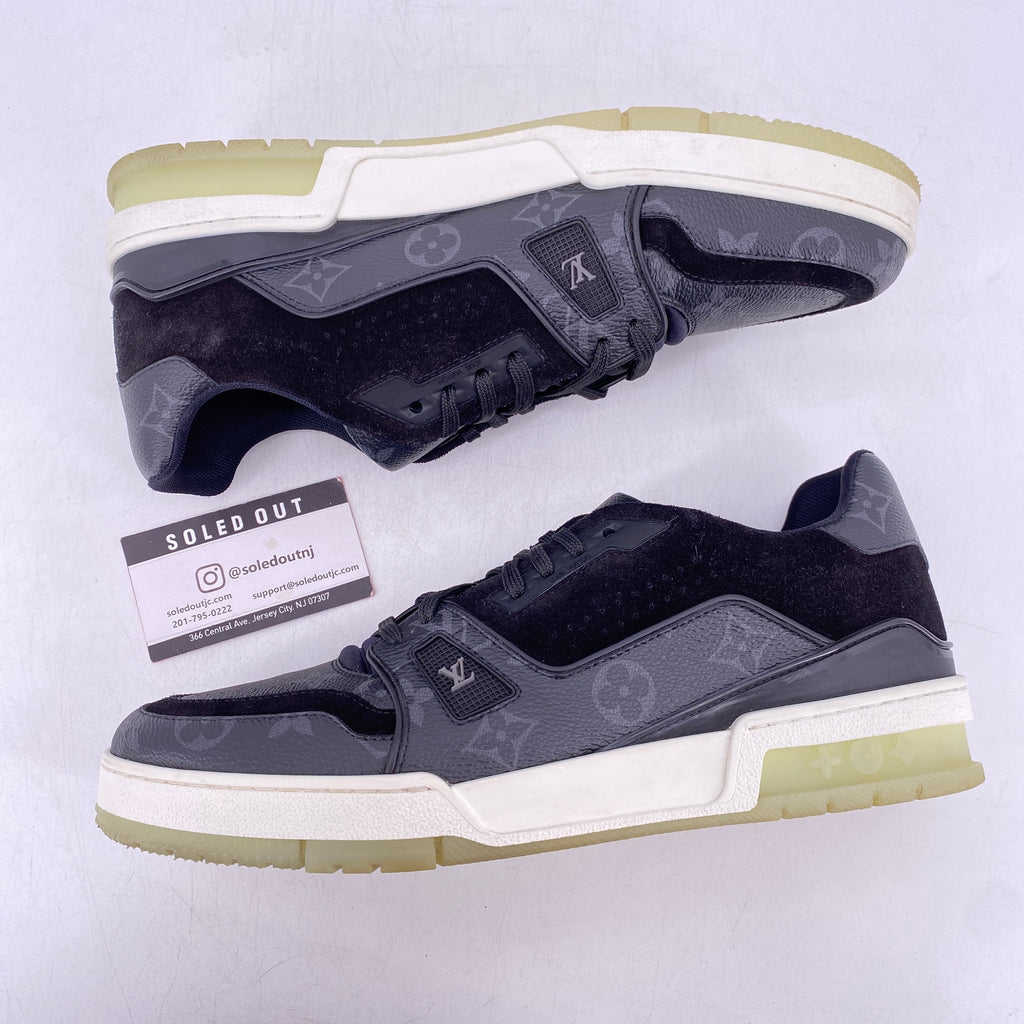 Louis Vuitton Trainer "Black Monogram"  Used Size 7 LV