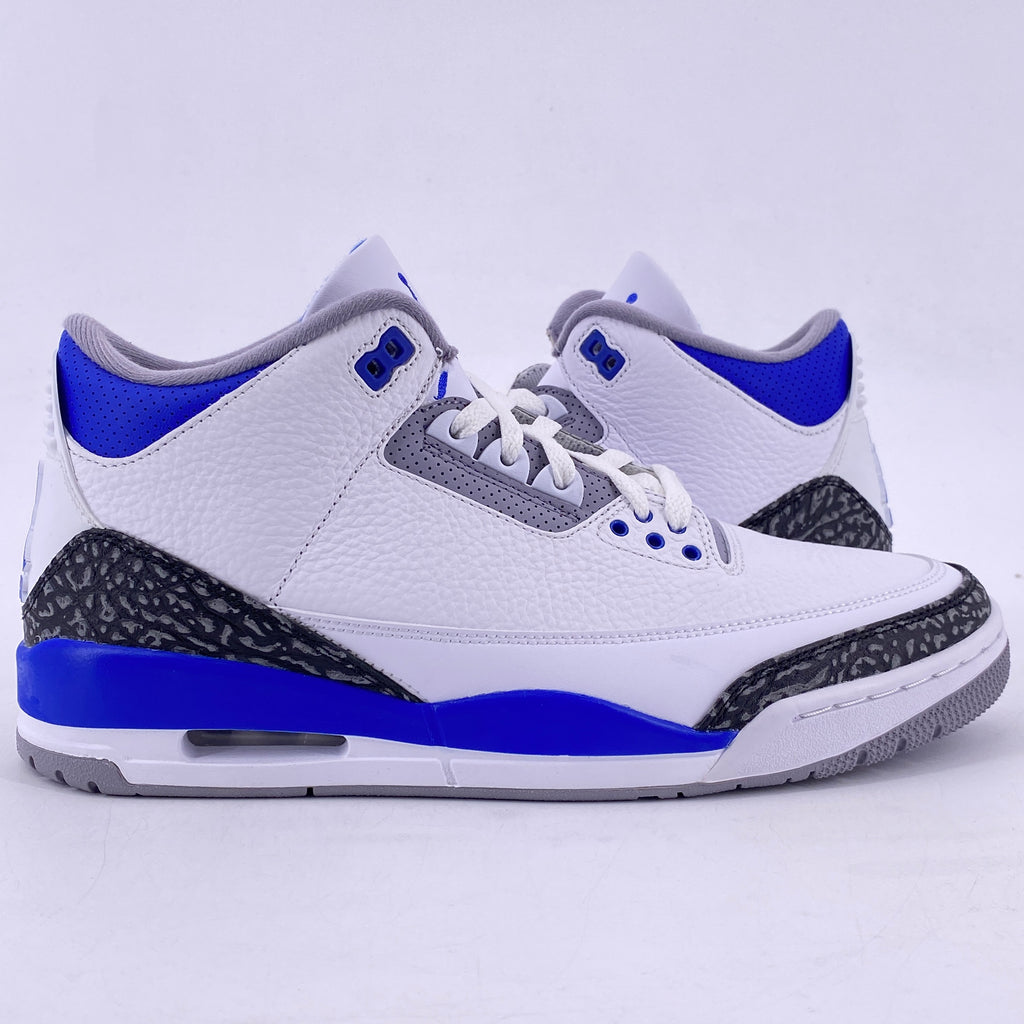 Air Jordan 3 Retro "Racer Blue" 2021 New Size 11