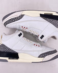 Air Jordan 3 Retro "White Cement Reimagined" 2023 Used Size 8.5