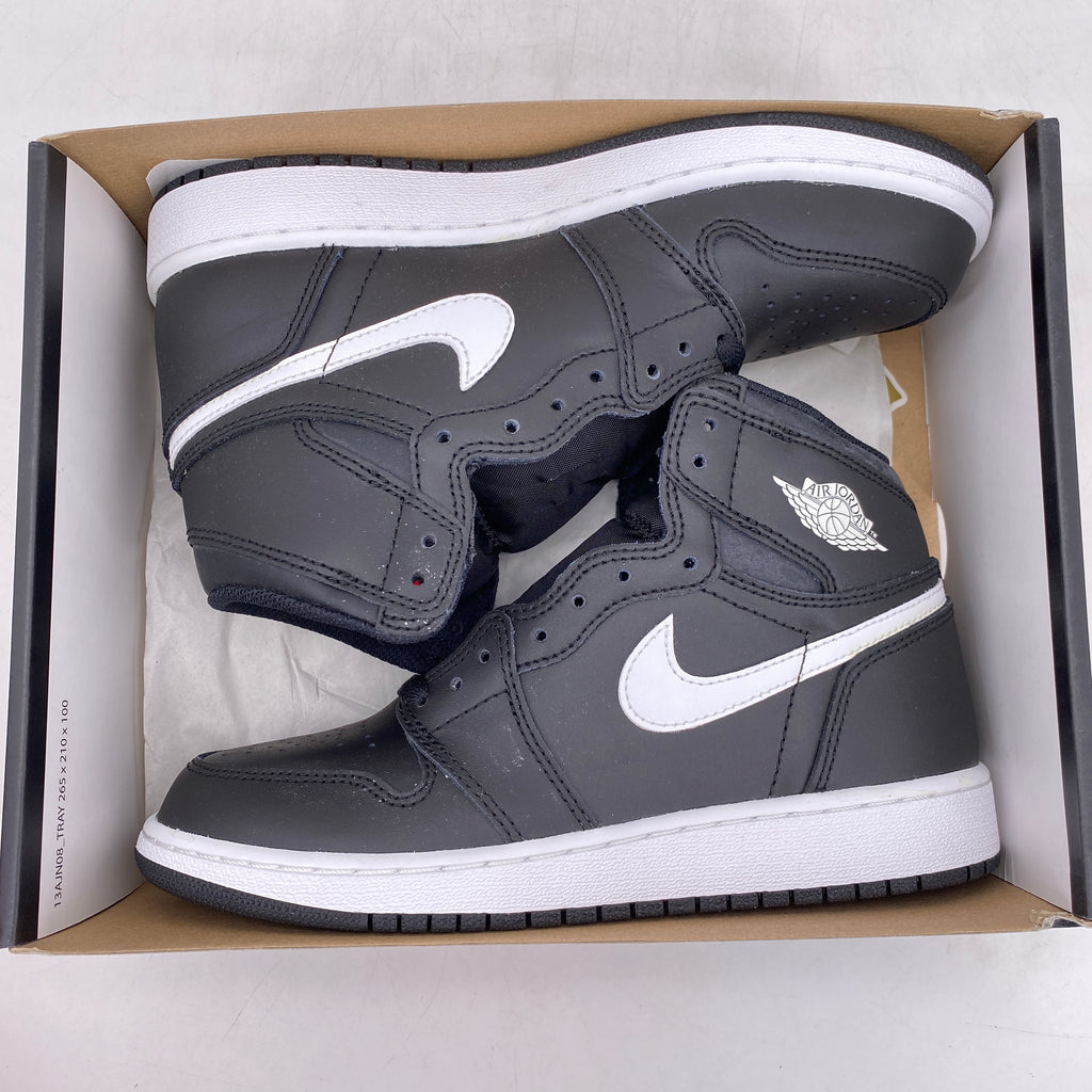 Air Jordan (GS) 1 Retro High OG "Ying Yang Black" 2016 New Size 4Y