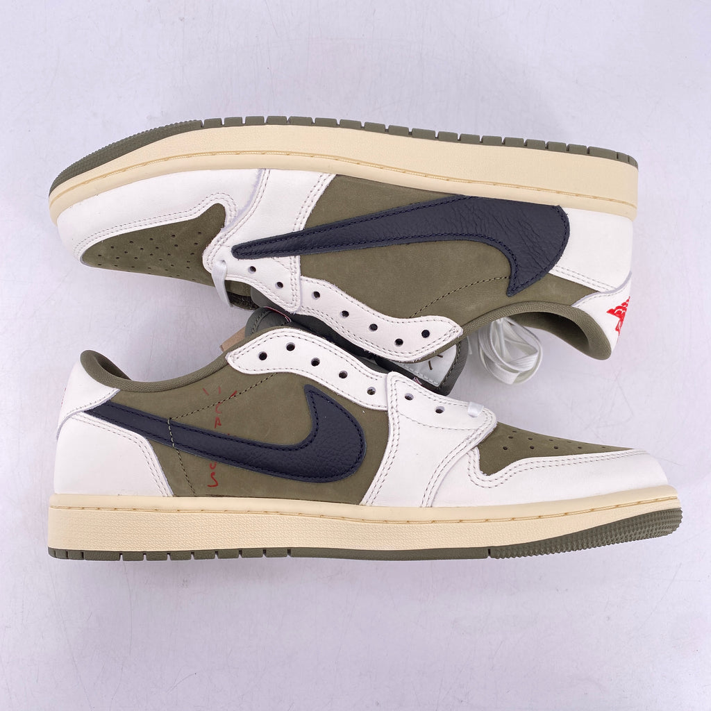 Air Jordan 1 Low OG SP "Travis Scott Medium Olive" 2024 New Size 10