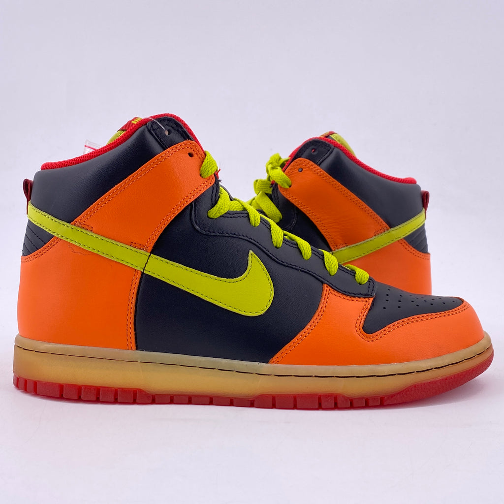 Nike Dunk High "Black Orange" 2007 New Size 9.5