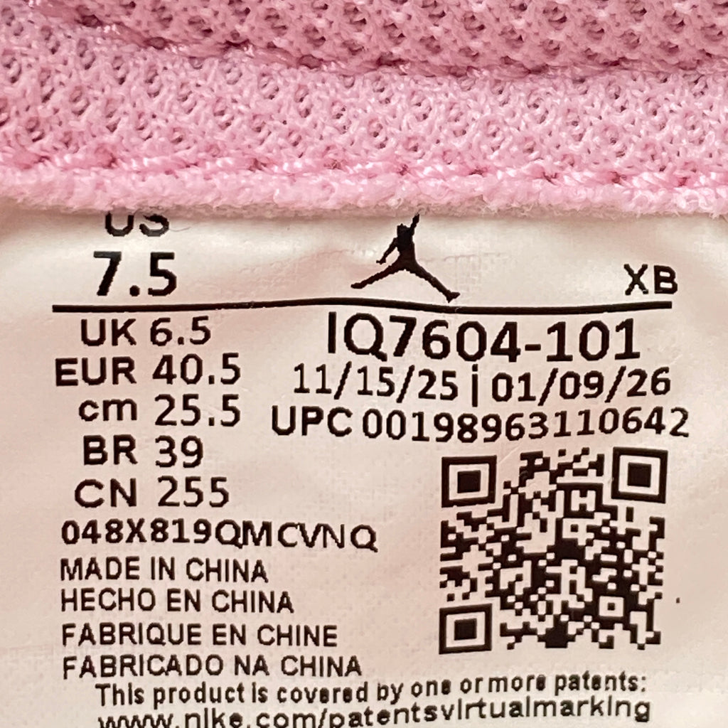 Air Jordan 1 Low OG SP "Travis Scott Sail Tropical Pink" 2026 New Size 7.5