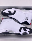 Air Jordan 14 Retro "Black Toe" 2024 New Size 10.5