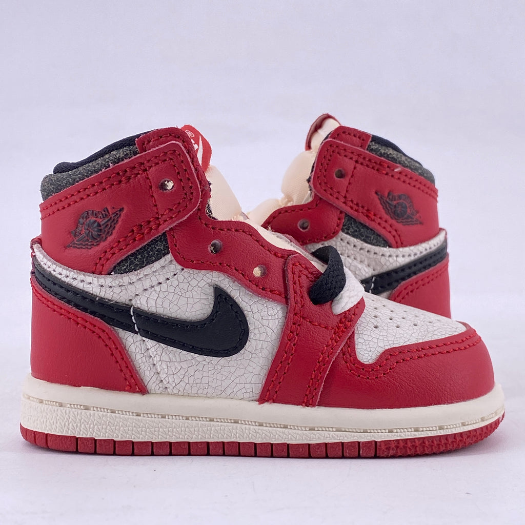 Air Jordan (TD) 1 Retro High OG "Lost And Found" 2022 New Size 4c