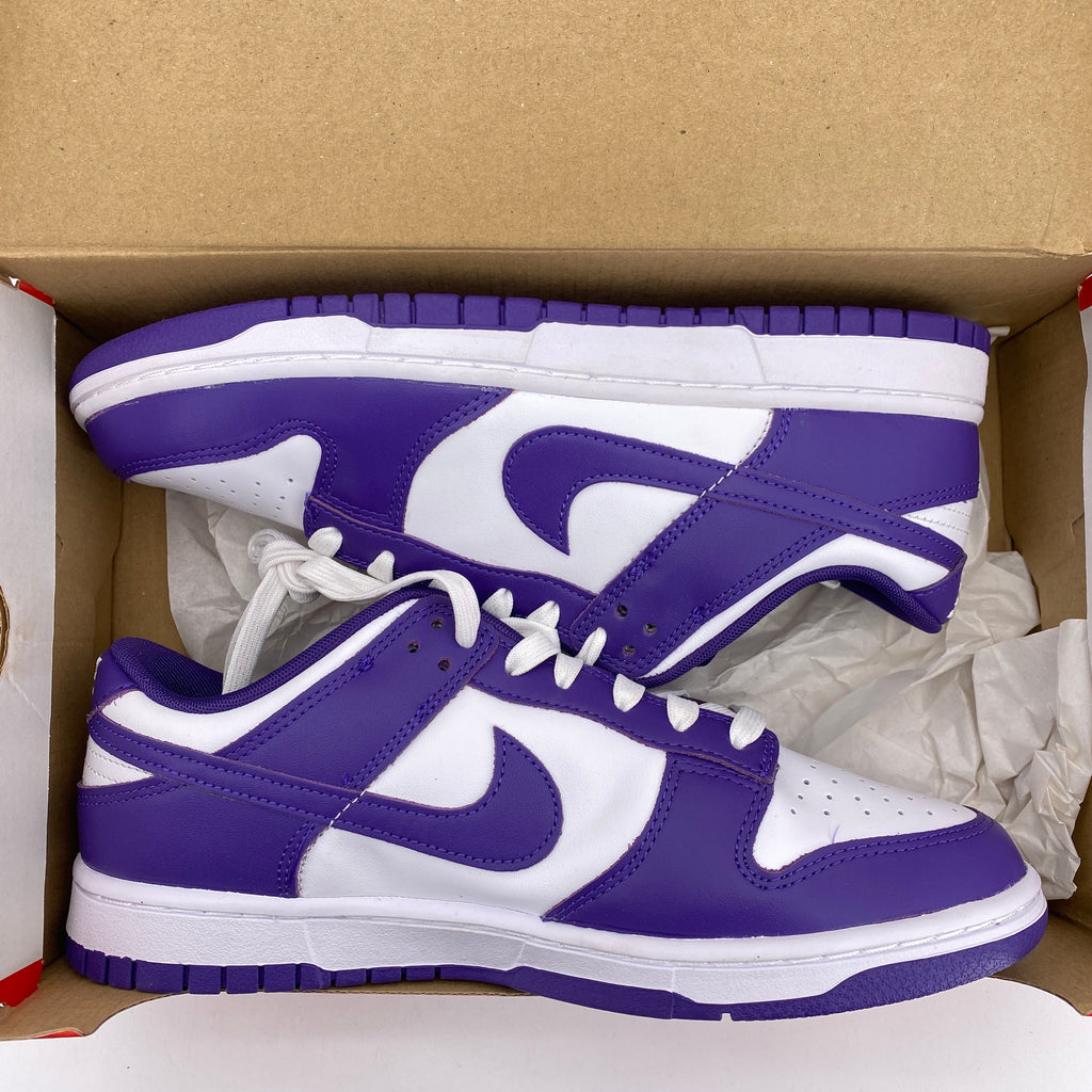 Nike Dunk Low Retro "Court Purple" 2022 New Size 9