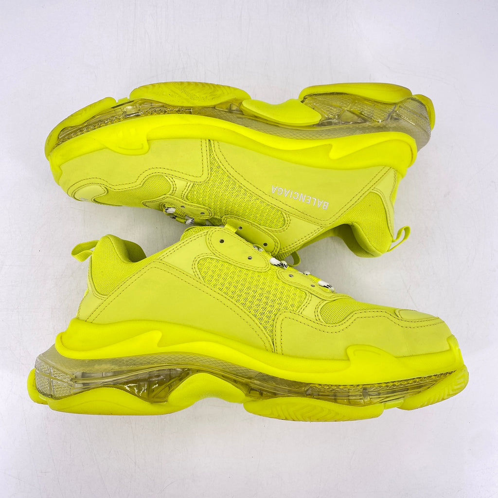Balenciaga Triple S "Neon"  Used Size 46