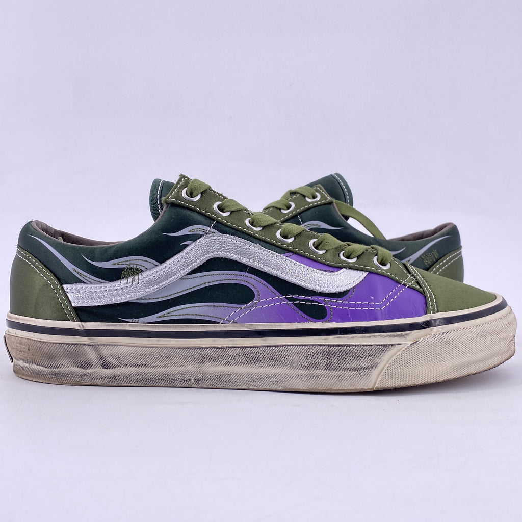 Vans LX Old Skool 36 "Flame Green"  Used Size 9
