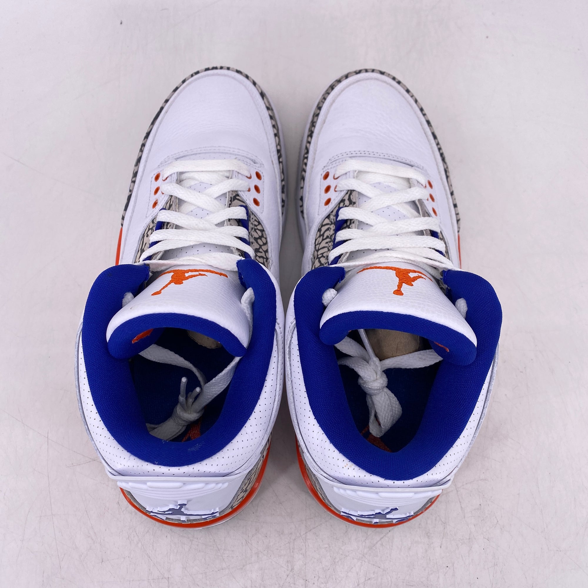 Air Jordan 3 Retro &quot;Knicks&quot; 2019 Used Size 9.5