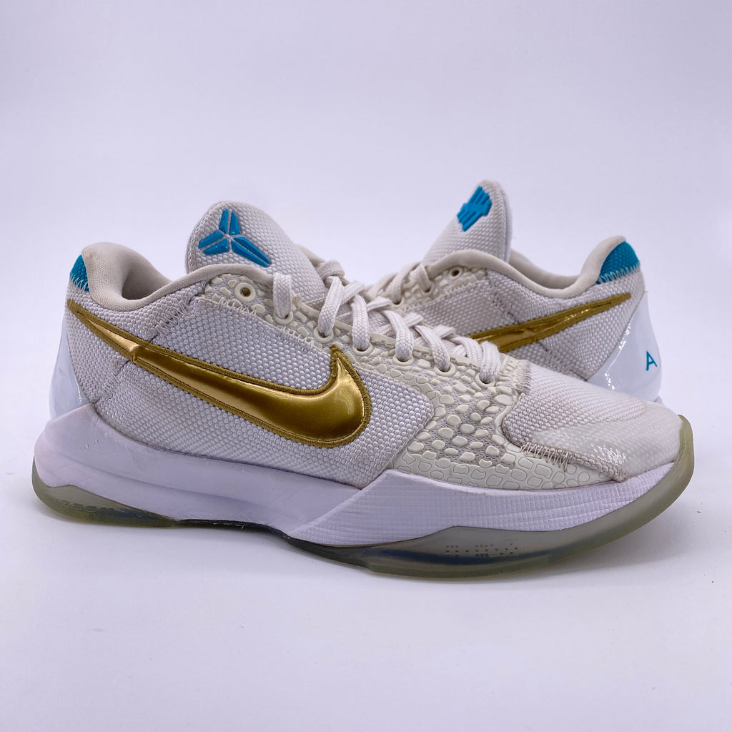 Nike Kobe 5 Protro "Undefeated White" 2020 Used Size 4.5