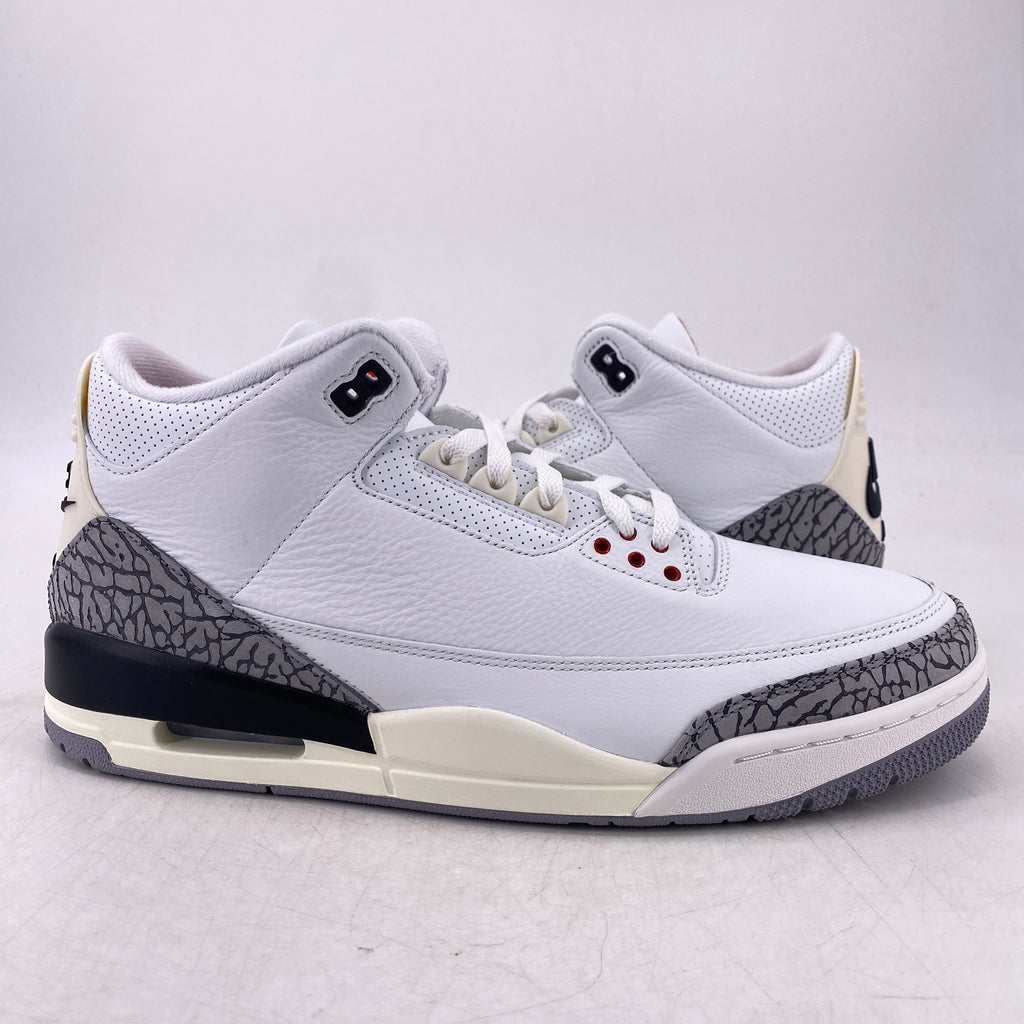 Air Jordan 3 Retro "White Cement" 2023 New Size 12.5