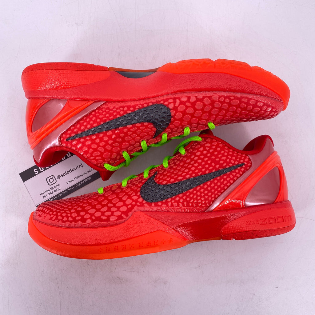Nike Kobe 6 Protro "Reverse Grinch" 2023 Used Size 8