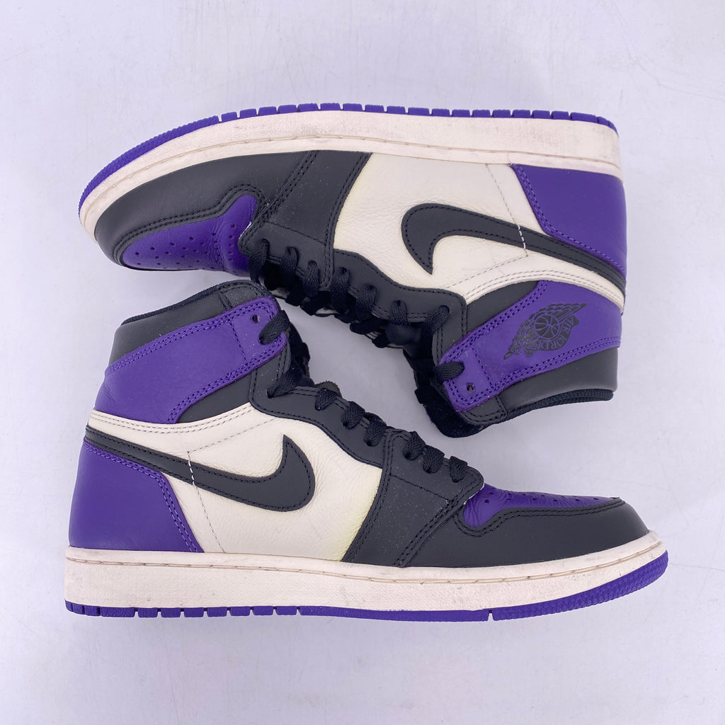 Air Jordan 1 Retro High OG "Court Purple" 2018 Used Size 8.5