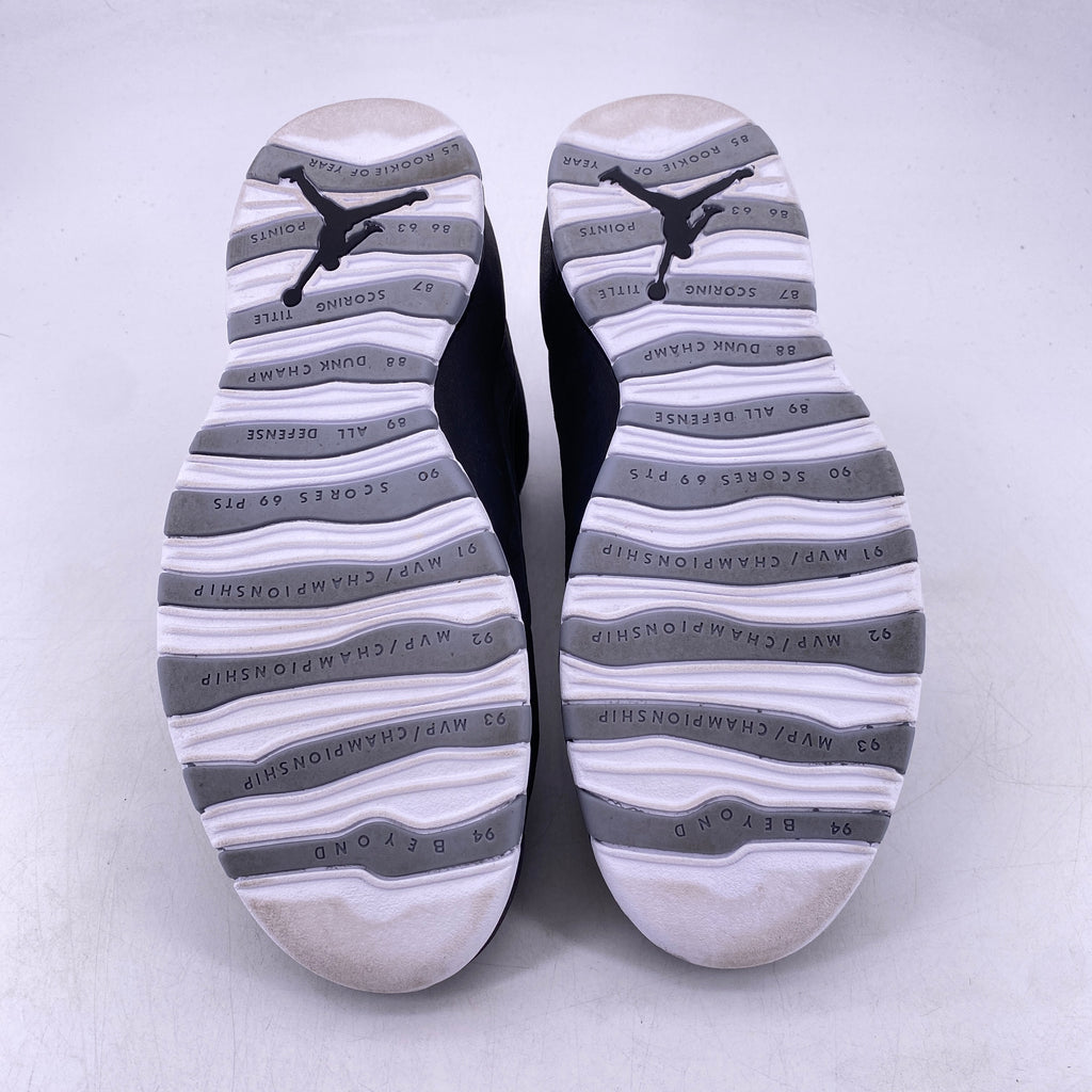 Air Jordan 10 Retro "Stealth" 2012 Used Size 11.5