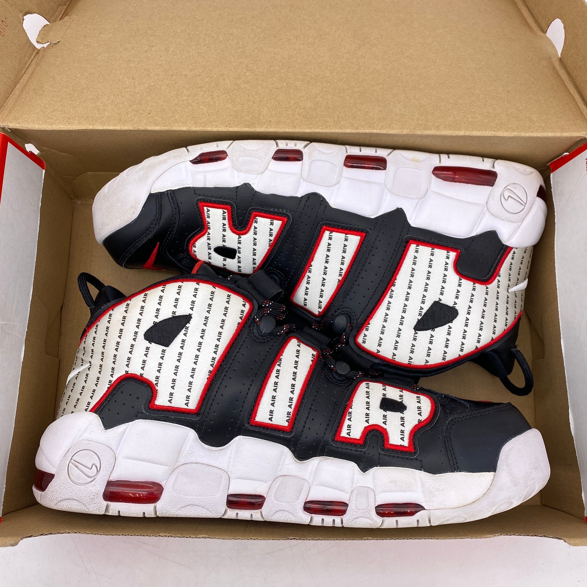 Nike Air More Uptempo &quot;Pinstripe&quot; 2018 Used Size 13