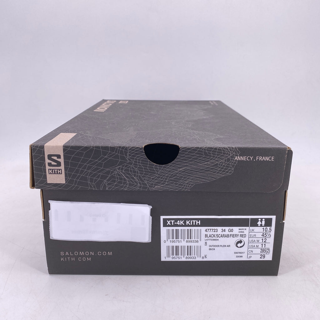 Salomon XT-4K "Kith Black" 2024 New Size 11