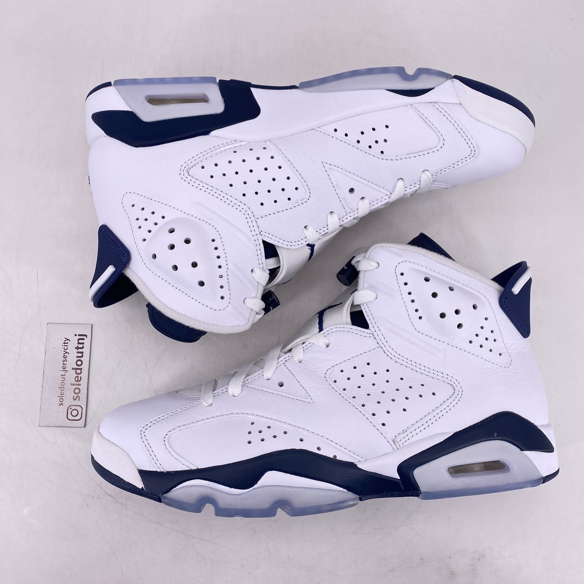 Air Jordan 6 Retro &quot;Midnight Navy&quot; 2022 New Size 10