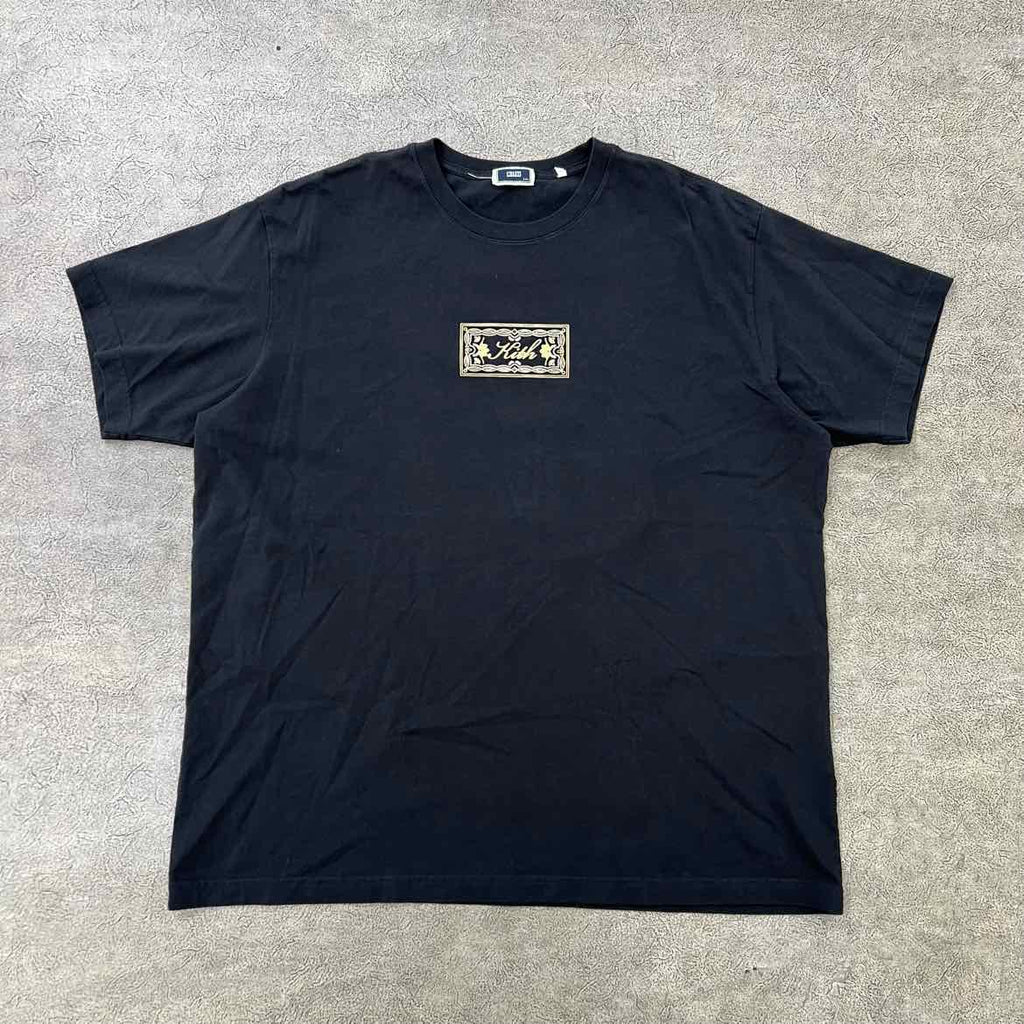 Kith T-Shirt "BOX LOGO" Black Used Size XXL