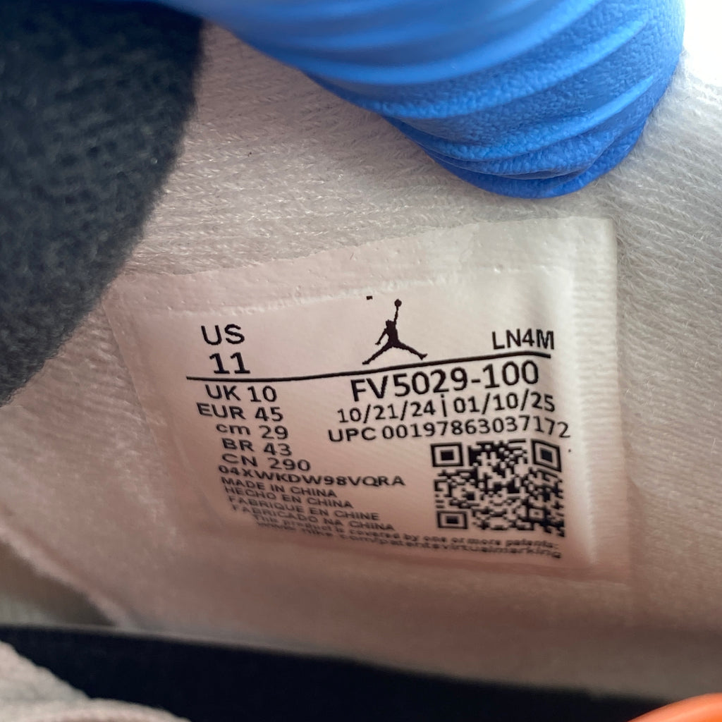 Air Jordan 4 Retro "White Cement" 2025 New Size 11