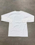 Stussy Long Sleeve "CROWN NONE HIGHER" White Used Size XL