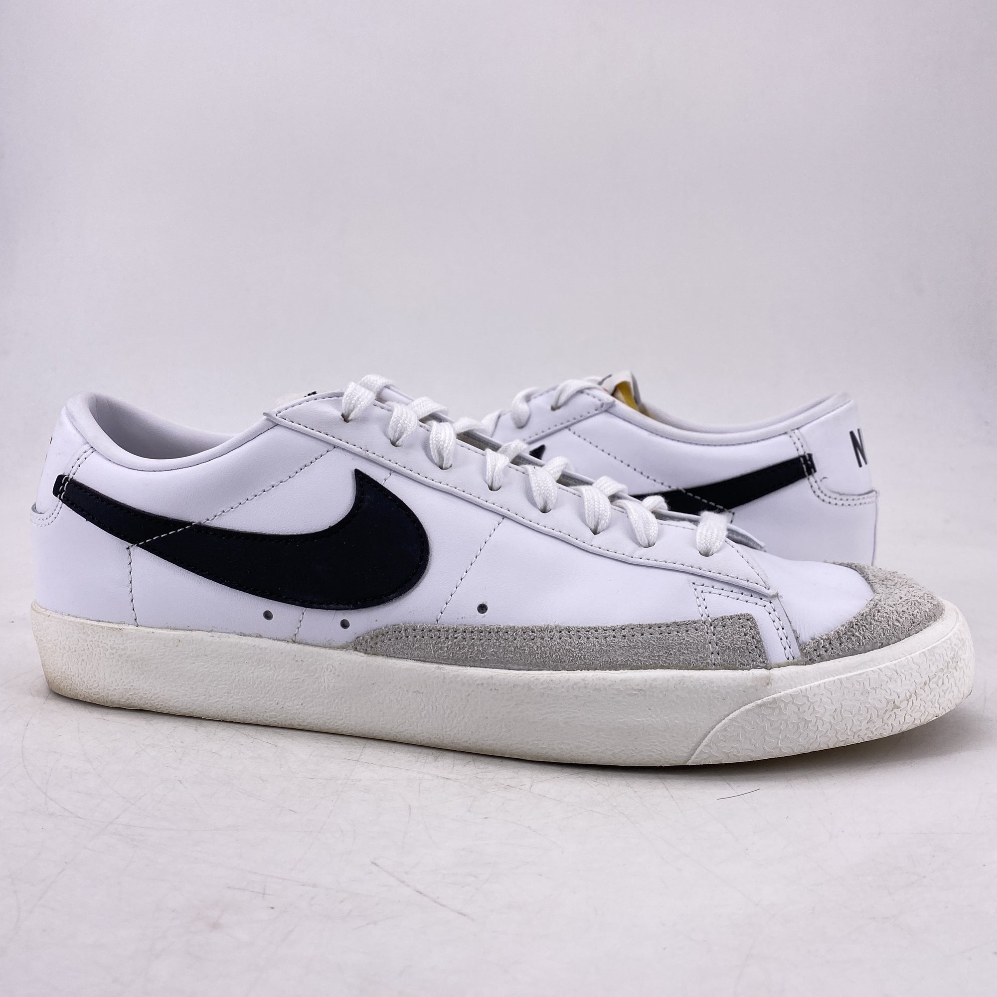 Nike Blazer Low &quot;White Black&quot; 2020 Used Size 12