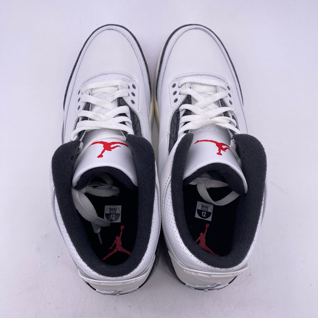 Air Jordan 3 Retro "Cement Grey" 2024 New Size 12