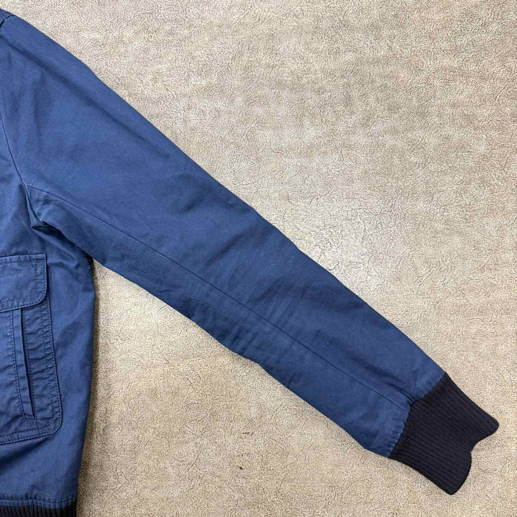 Lanvin Work Jacket "PATCHWORK" Navy Used Size 48