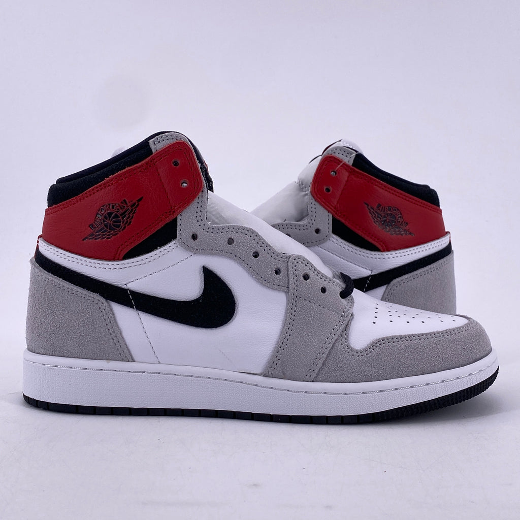 Air Jordan (GS) 1 Retro High OG "Light Smoke Grey" 2020 New Size 7Y