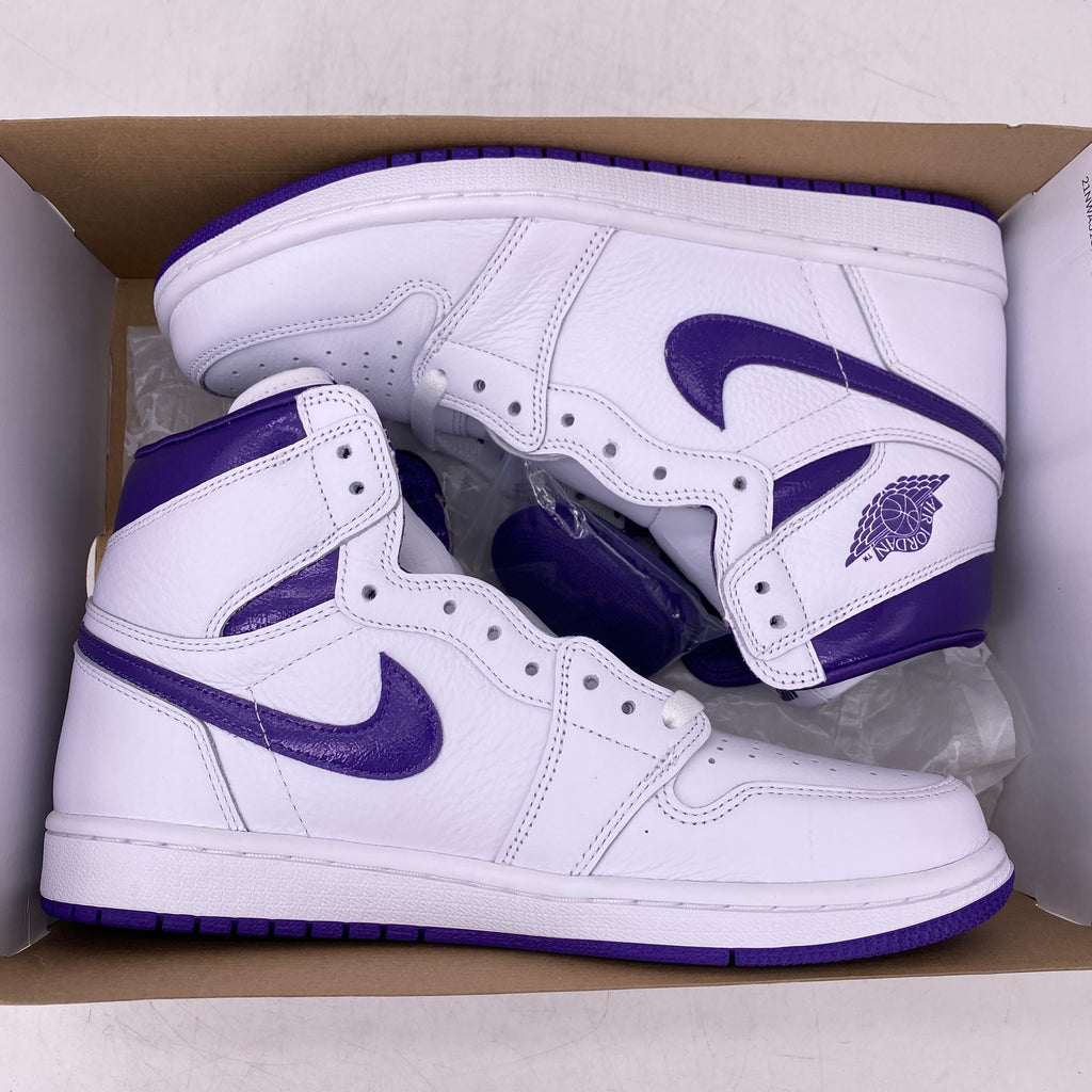 Air Jordan (W) 1 High "Court Purple" 2021 New Size 9.5W