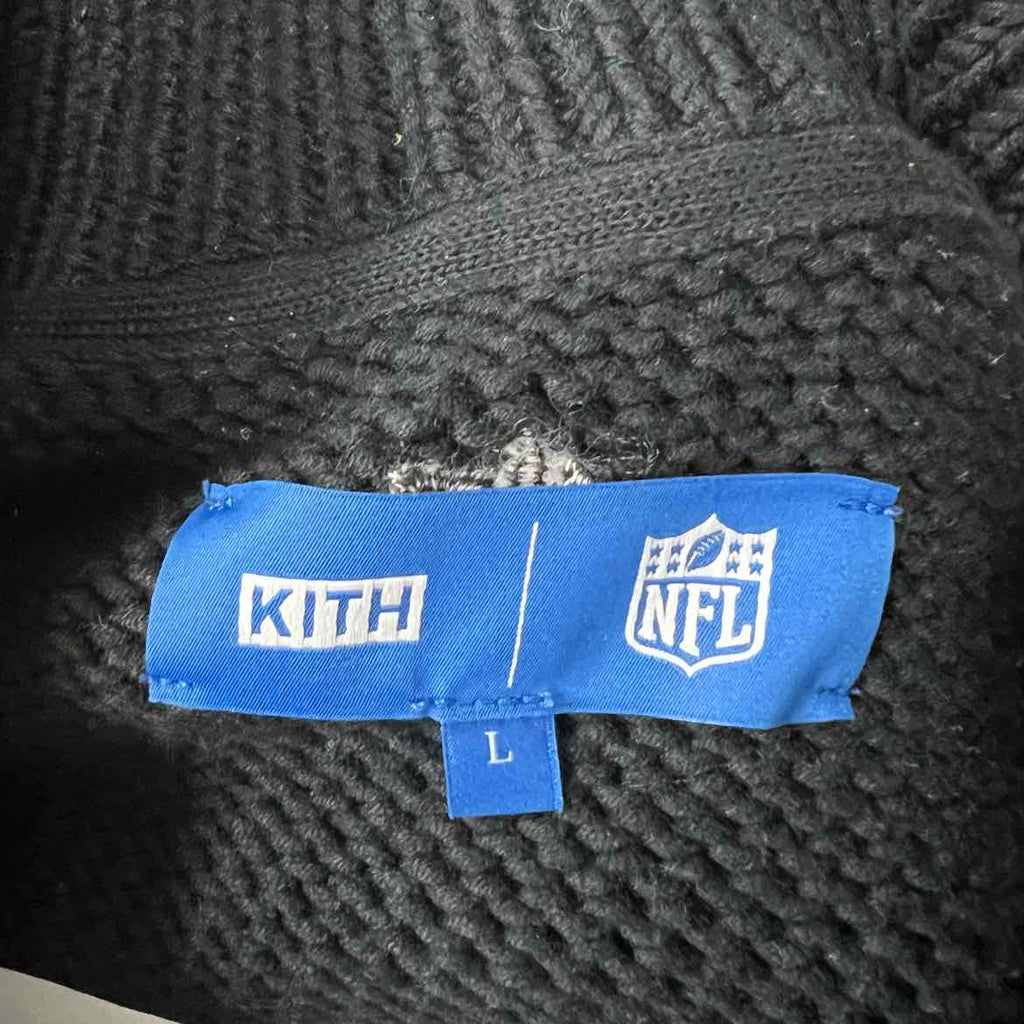 Kith Zip Up "NFL 47 JETS" Black Used Size L