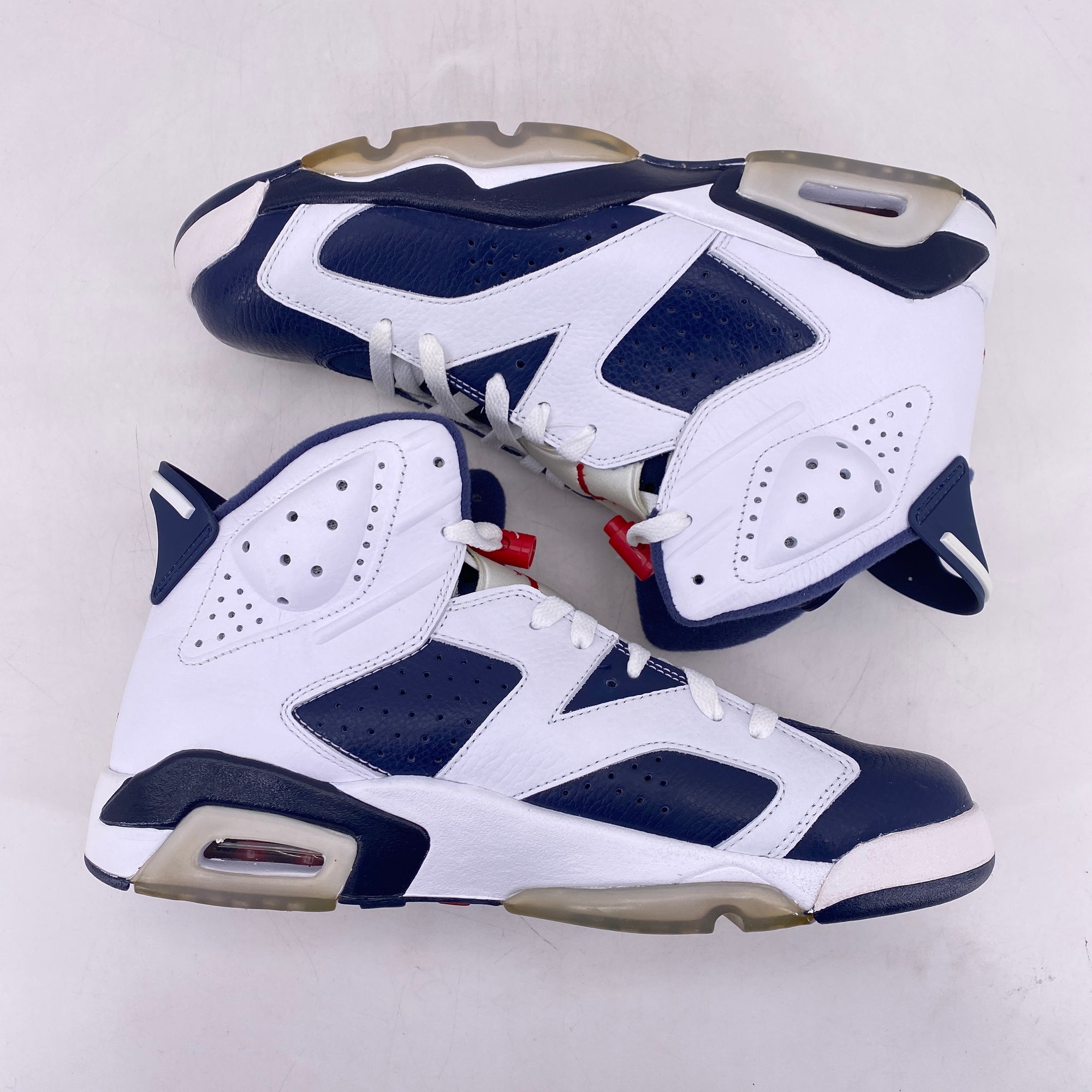 Air Jordan 6 Retro &quot;Olympic&quot; 2012 New Size 9.5