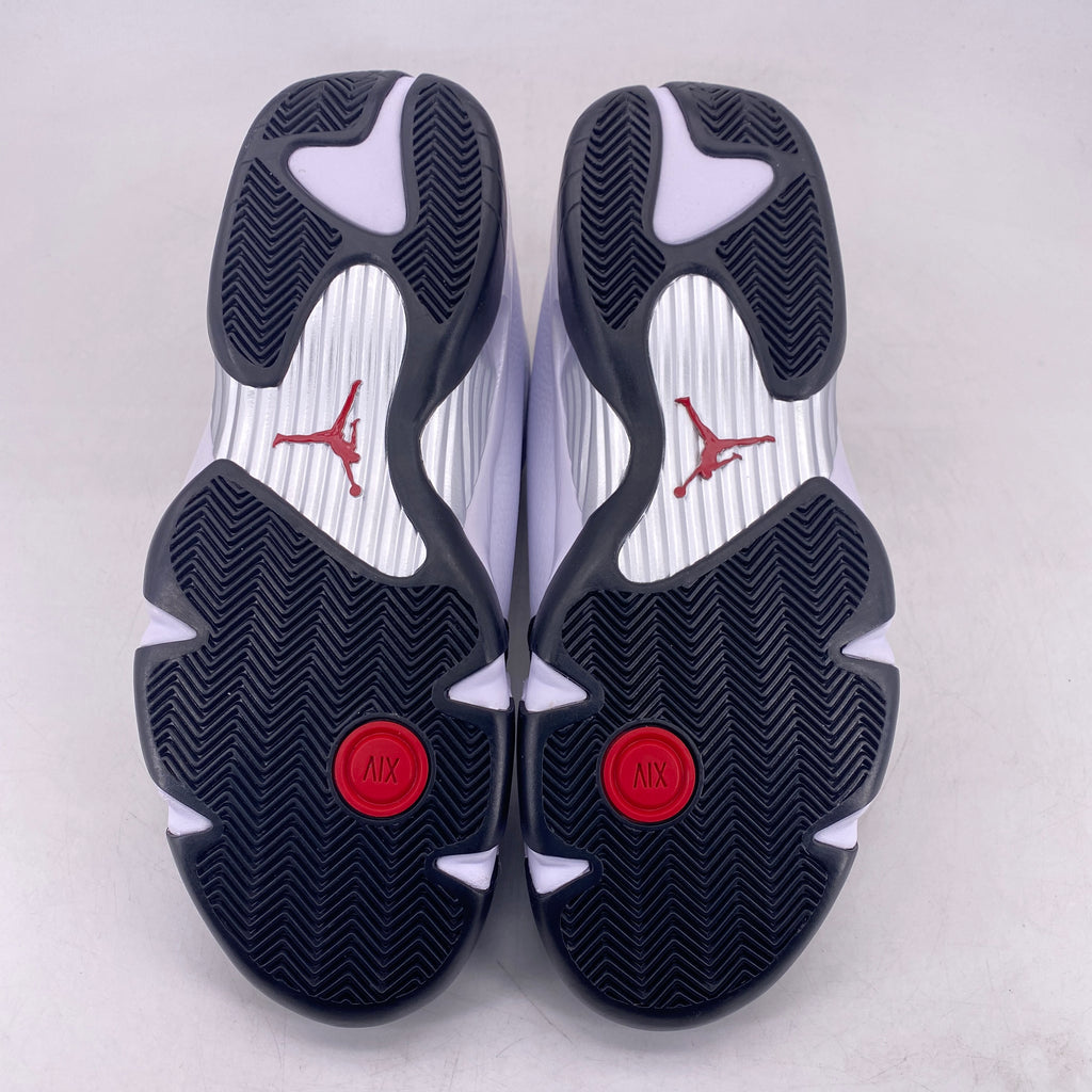 Air Jordan 14 Retro "White Black" 2024 New Size 11.5